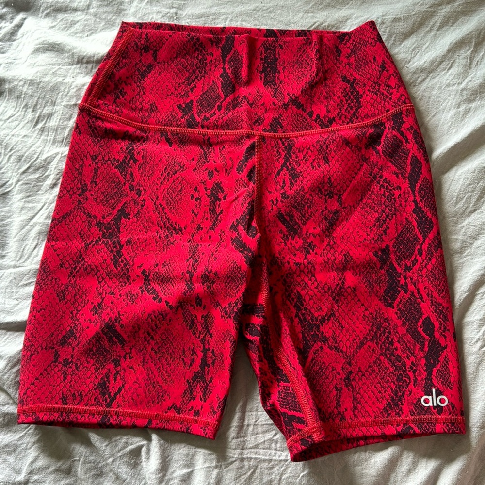 Snakeprint Vapor Bike Shorts